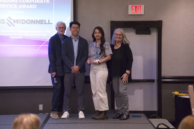 Outstanding Corporate Service: Burns & McDonnell (award accepted by Chelcy Gozum)